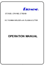 Preview for 1 page of Richmond CT312D Operation Manual