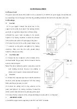 Preview for 8 page of Richmond CT312D Operation Manual