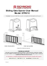 Richmond GTR212 User Manual предпросмотр