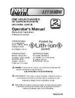 Richpower MLACH12 Operator'S Manual preview