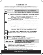 Preview for 2 page of RICHTECH PitBoss Plus PBP12 Installation And Operating Instructions Manual