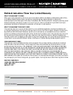 Preview for 4 page of RICHTECH PITBOSS SSBOS12 Installation And Operating Instructions