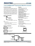 Preview for 1 page of Richtek RT7285C Manual