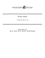 Предварительный просмотр 1 страницы Richter Optica S6-BL Instructions Manual