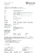 Preview for 25 page of Richter BVA Series Installation And Operating Manual