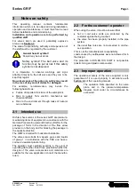 Предварительный просмотр 5 страницы Richter GR/F Series Installation And Operating Manual