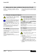 Предварительный просмотр 7 страницы Richter GR/F Series Installation And Operating Manual