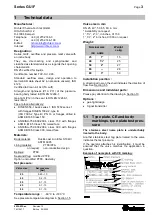 Preview for 3 page of Richter GU/F Series Installation And Operating Manual