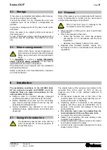 Preview for 9 page of Richter GU/F Series Installation And Operating Manual