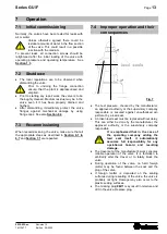 Preview for 13 page of Richter GU/F Series Installation And Operating Manual