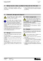 Предварительный просмотр 7 страницы Richter GUT/F Series Installation And Operating Manual