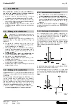 Предварительный просмотр 8 страницы Richter GUT/F Series Installation And Operating Manual