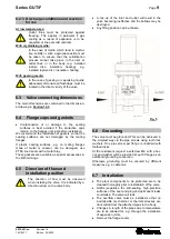 Предварительный просмотр 9 страницы Richter GUT/F Series Installation And Operating Manual