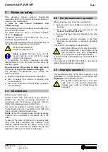 Предварительный просмотр 6 страницы Richter KA-N/F Series Installation And Operating Manual