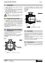 Предварительный просмотр 9 страницы Richter KA-N/F Series Installation And Operating Manual