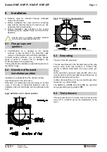 Предварительный просмотр 10 страницы Richter KN-D/F Series Installation And Operating Manual