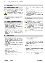 Предварительный просмотр 11 страницы Richter KN-D/F Series Installation And Operating Manual