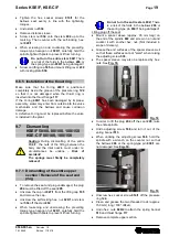 Предварительный просмотр 19 страницы Richter KSE 100/150 Installation And Operating Manual