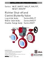 Предварительный просмотр 1 страницы Richter NK/F series Installation And Operating Manual