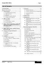 Preview for 2 page of Richter PA/F Series Installation And Operating Manual