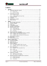 Preview for 2 page of Richter SAFERUN CMS-S Installation And Operating Manual