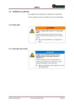 Preview for 21 page of Richter SAFERUN CMS-S Installation And Operating Manual