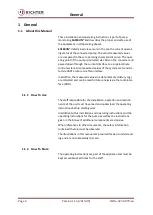 Preview for 6 page of Richter SAFERUN Installation And Operating Manual