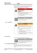 Preview for 18 page of Richter SAFERUN Installation And Operating Manual