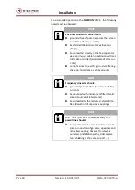 Preview for 44 page of Richter SAFERUN Installation And Operating Manual