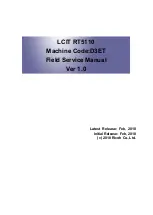 Rico D3ET Field Service Manual предпросмотр