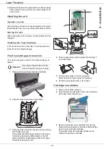 Предварительный просмотр 19 страницы Ricoh 1180L - FAX B/W Laser Operating Instructions Manual