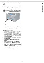 Предварительный просмотр 21 страницы Ricoh 1180L - FAX B/W Laser Operating Instructions Manual