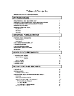 Preview for 7 page of Ricoh 170 / 180 Operator'S Manual