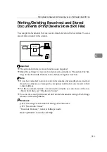 Предварительный просмотр 229 страницы Ricoh 3500SP Facsimile Reference Manual