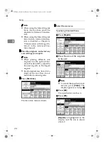 Предварительный просмотр 28 страницы Ricoh 3800C Series Operating Instructions Manual