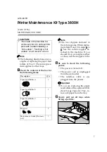 Ricoh 3800H Maintenance Manual preview