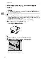 Предварительный просмотр 34 страницы Ricoh 403079 - Aficio SP C410DN-KP Color Laser Printer Hardware Manual