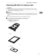 Предварительный просмотр 45 страницы Ricoh 403079 - Aficio SP C410DN-KP Color Laser Printer Hardware Manual