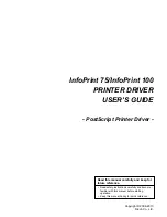 Preview for 1 page of Ricoh 4372-001 User Manual