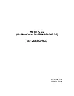 Ricoh A-C2 Service Manual предпросмотр