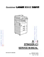 Предварительный просмотр 20 страницы Ricoh A250/B001 Service Manual