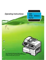 Ricoh AC204 Operating Instructions Manual preview