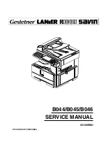 Ricoh aficio 1013 Service Manual предпросмотр