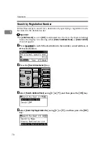 Предварительный просмотр 78 страницы Ricoh Aficio 1027 Facsimile Reference Manual