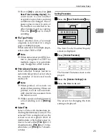 Предварительный просмотр 29 страницы Ricoh Aficio 1075 Scanner Reference