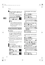 Предварительный просмотр 30 страницы Ricoh Aficio 1113 Operating Instructions Manual