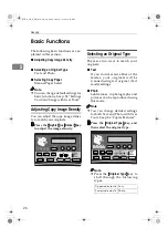 Предварительный просмотр 32 страницы Ricoh Aficio 1113 Operating Instructions Manual