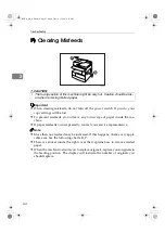 Предварительный просмотр 50 страницы Ricoh Aficio 1113 Operating Instructions Manual