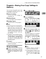 Preview for 63 page of Ricoh Aficio 180 Copy Reference Manual