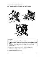 Предварительный просмотр 626 страницы Ricoh Aficio 2022 Service Manual